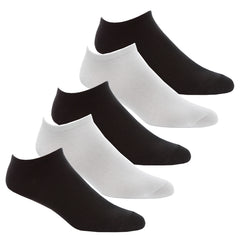 Mens Womens Unisex Trainer Sports Ankle Liners Socks Pack of 5