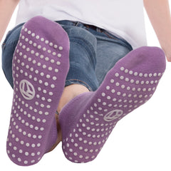 Womens Trainer Liner Socks Non Slip Sole Grip