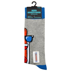 Mens Funky Funny Socks Hot Dog