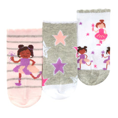 Baby Girls Scallop Edge Cotton Rich Crew Socks Coral