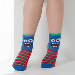 Boys Novelty Funky Characters Socks Faces