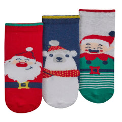 Baby Christmas Novelty Xmas Themed Socks 6 Pairs