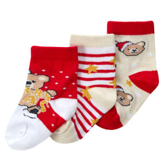 Baby Christmas Novelty Xmas Themed Socks 6 Pairs