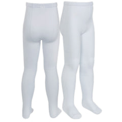 Girls Bamboo Super Gentle Soft Back To School Tights White - 1 Pair