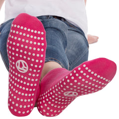 Womens Trainer Liner Socks Non Slip Sole Grip