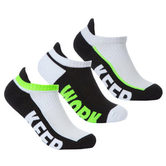 Womens Liner Active Trainer Jogging Gym Sports Socks 3 & 6 Pairs