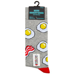 Mens Funky Funny Socks Egg & Bacon