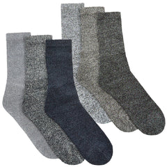 Mens Multipack Boot Mid Calf Crew Chunky Sport Socks