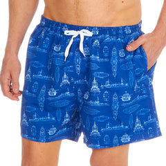 Mens Lightweight Quick Dry Swim Wear Shorts Trunks With Pockets Ships