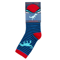 Boys Novelty Fun Socks Dinosaur