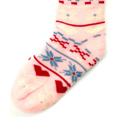 Womens Cosy Chunky Chirstmas Lounge Socks with Non Slip Grippers Fair