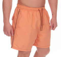 Mens Swimming Shorts Swim Trunks Orange