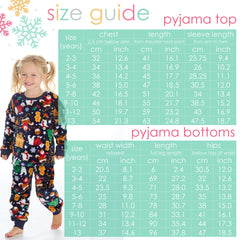 Infants Christmas Sherpa Fleece Long Sleeve Pyjamas 2 Piece