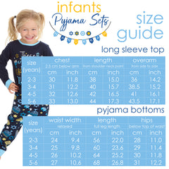 Infant Chanukah Long Sleeved Matching Pyjamas Family Lounge Sets Navy