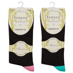 Womens Soft Gentle Bamboo Viscose Socks 3 Pairs