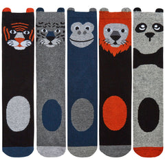 Men's Silly fun & Novelty Animals Socks Multipack 5 - 10 Pairs