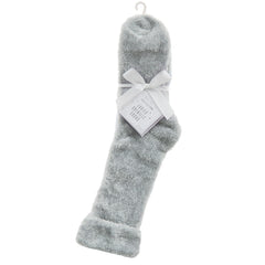 Womens Chenille Fluffy Soft Turn Over Top Winter Socks