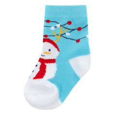 Baby Christmas Novelty Santa Themed Socks 6 Pairs