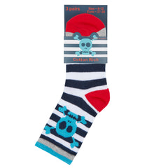 Boys Novelty Fun Socks Skull