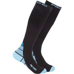 Womens Compression Sport Knee High Socks 1 Pair Blue