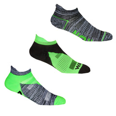 Mens Sports Trainer Liners Low Cut Socks - 3 Pairs