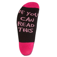 Womens Funny Slogan Design Mid Calf Socks Prosecco