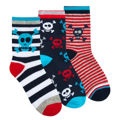 Boys Novelty Fun Socks Skull