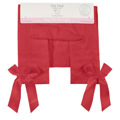 Baby Girls Tights With Cute Satin Bows 1 Pair Red
